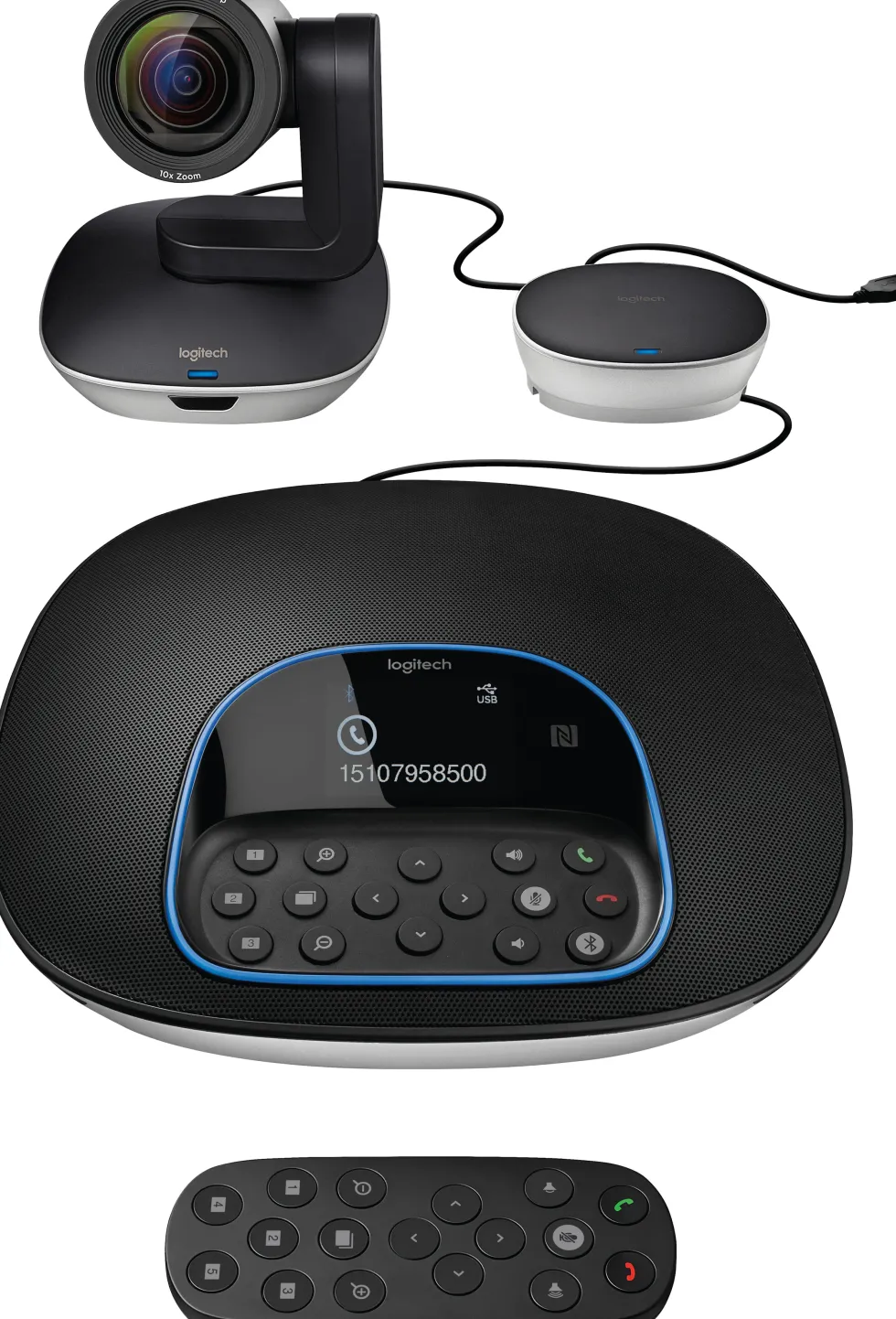 Logitech GROUP - Paket för videokonferens - power adapter