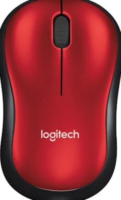 Logitech M185 - Mus - optisk - trådlös - 2.4 GHz - trådlös