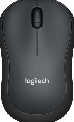 Logitech M220 Silent - Mus - optisk - 3 knappar