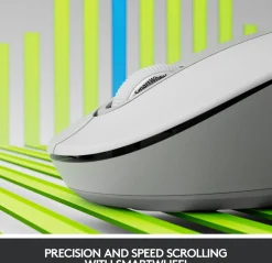 Logitech Signature M650 L Wireless Mouse, Off-white
