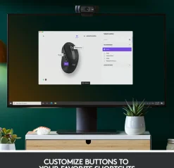 Logitech Signature M650 L Wireless Mouse, Graphite