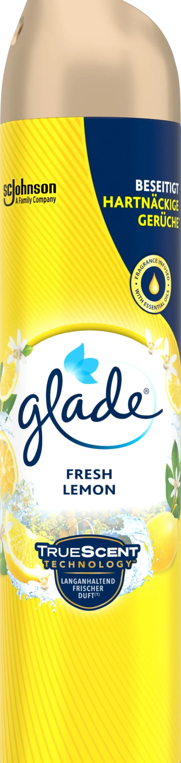 Luktförbättrare GLADE Fresh Lemon 300ml