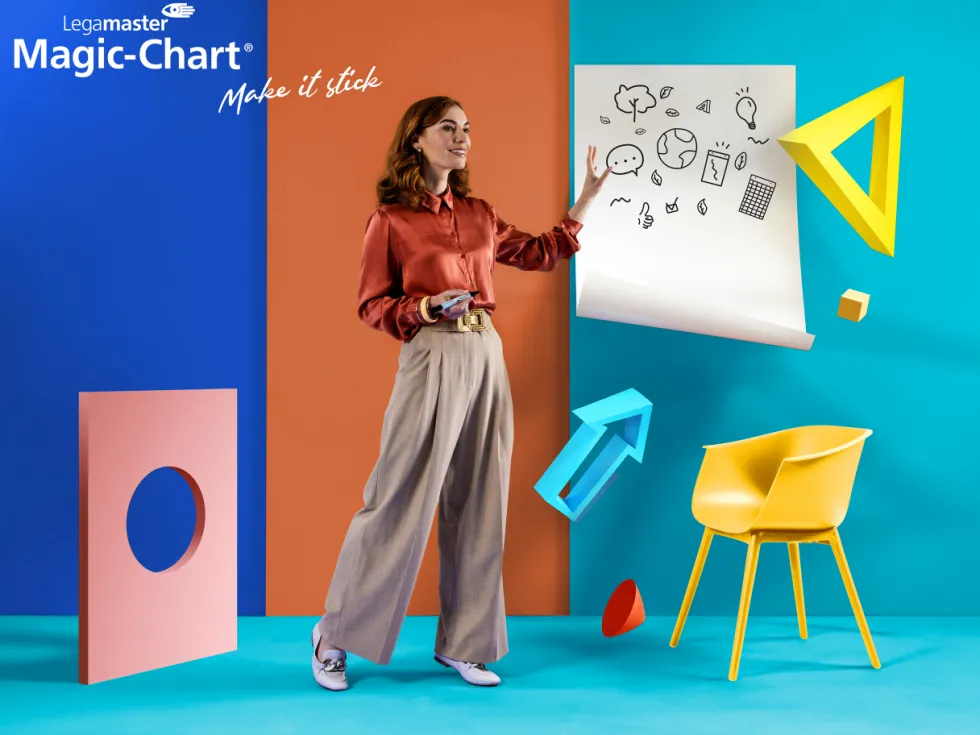 Magic Chart svart suddbar 25ark