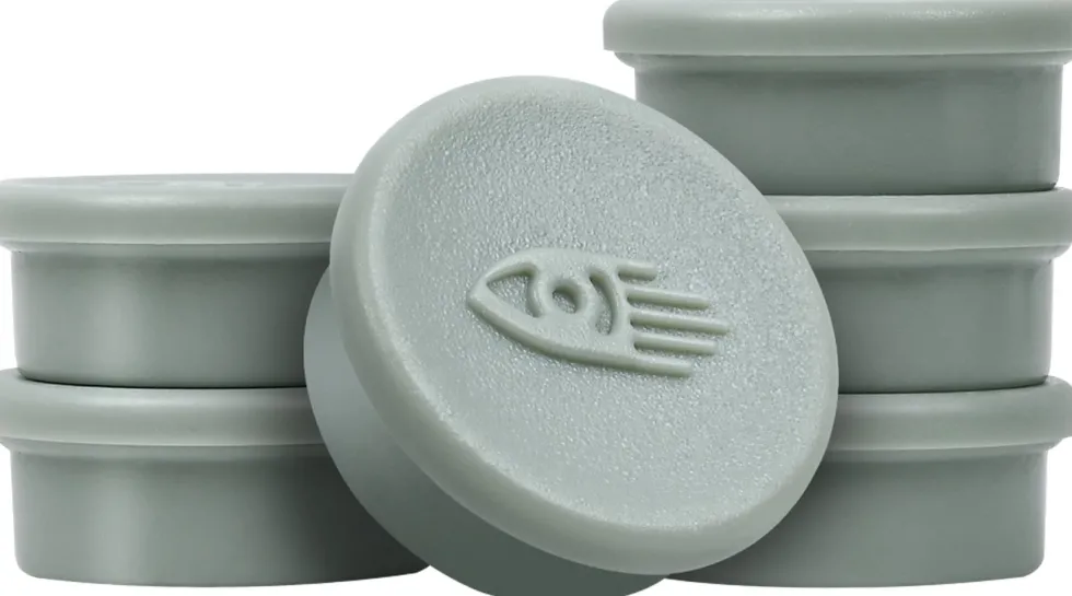 Magnet 20mm soft green 10/fp