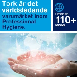 Microfiberduk TORK 29,5x34cm vit 40/fp