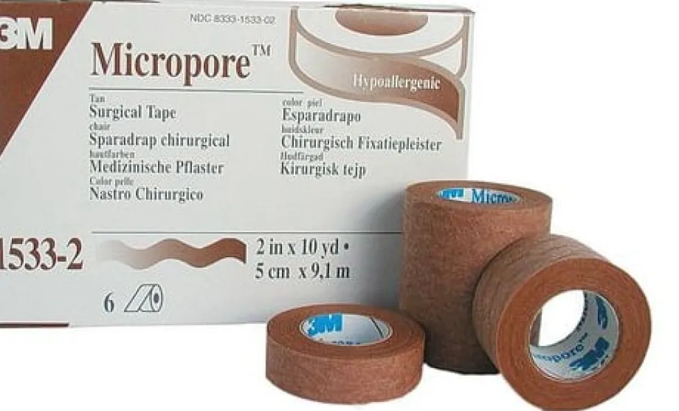 Micropore Beige 5,0cm x 9,1m 6/FP