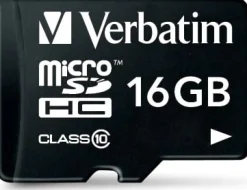 Micro SDHC Card 16GB Class 10 w/adaptor