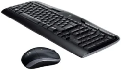 MK330 Wireless Desktop Set, Black (Nordic)