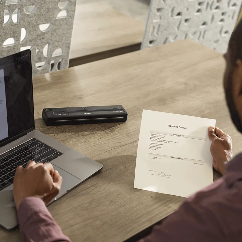 Mobile A4 printer 300 DPI USB-C