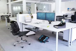 Monitorarm FELLOWES Platinum gas dubbel