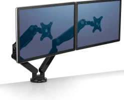 Monitorarm FELLOWES Platinum gas dubbel