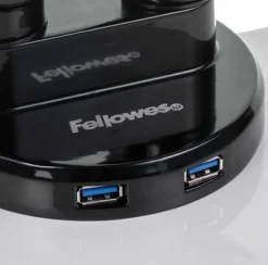 Monitorarm FELLOWES Platinum gas dubbel