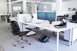 Monitorarm FELLOWES Platinum gas dubbel