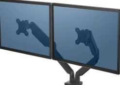 Monitorarm FELLOWES Platinum gas dubbel