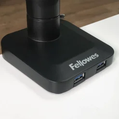 Monitorarm FELLOWES Platinum gas dubbel