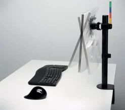 Monitor Arm Single SmartFit Ergo Black