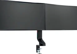 Monitor Arm Space Saving Dual Black
