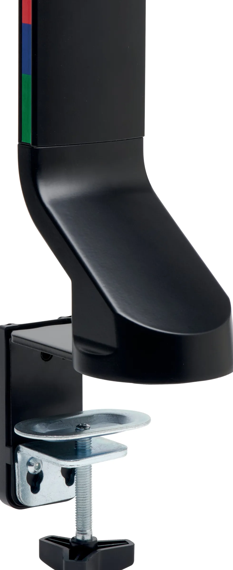 Monitor Arm Space Saving Dual Black