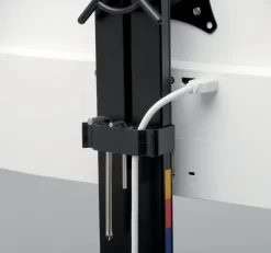 Monitor Arm Space Saving Dual Black