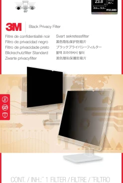 3M Privacy filter desktop 23,8'' widescreen (16:9)