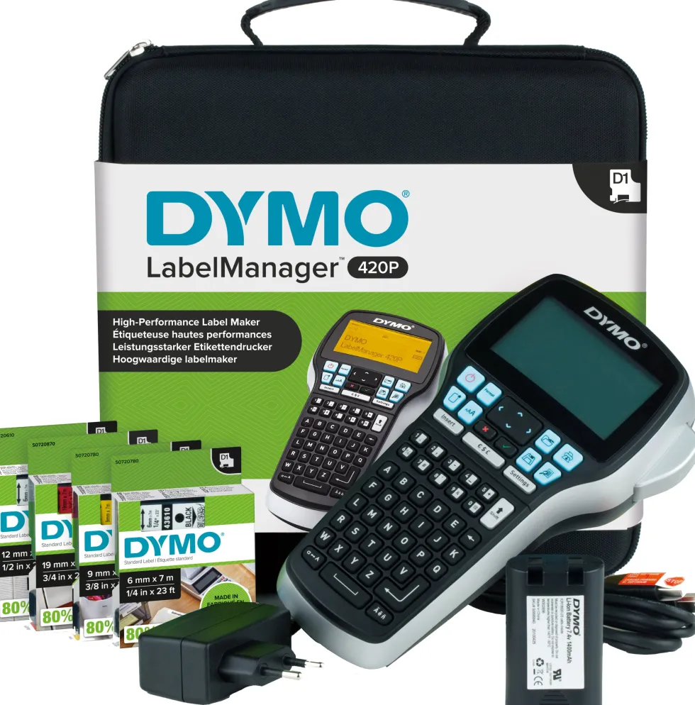 Märkmaskin DYMO LM420P Kit