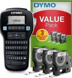 Märkmaskin DYMO LM160 + 3 Tape
