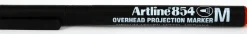 Märkpenna Artline 854 OH M Perm röd
