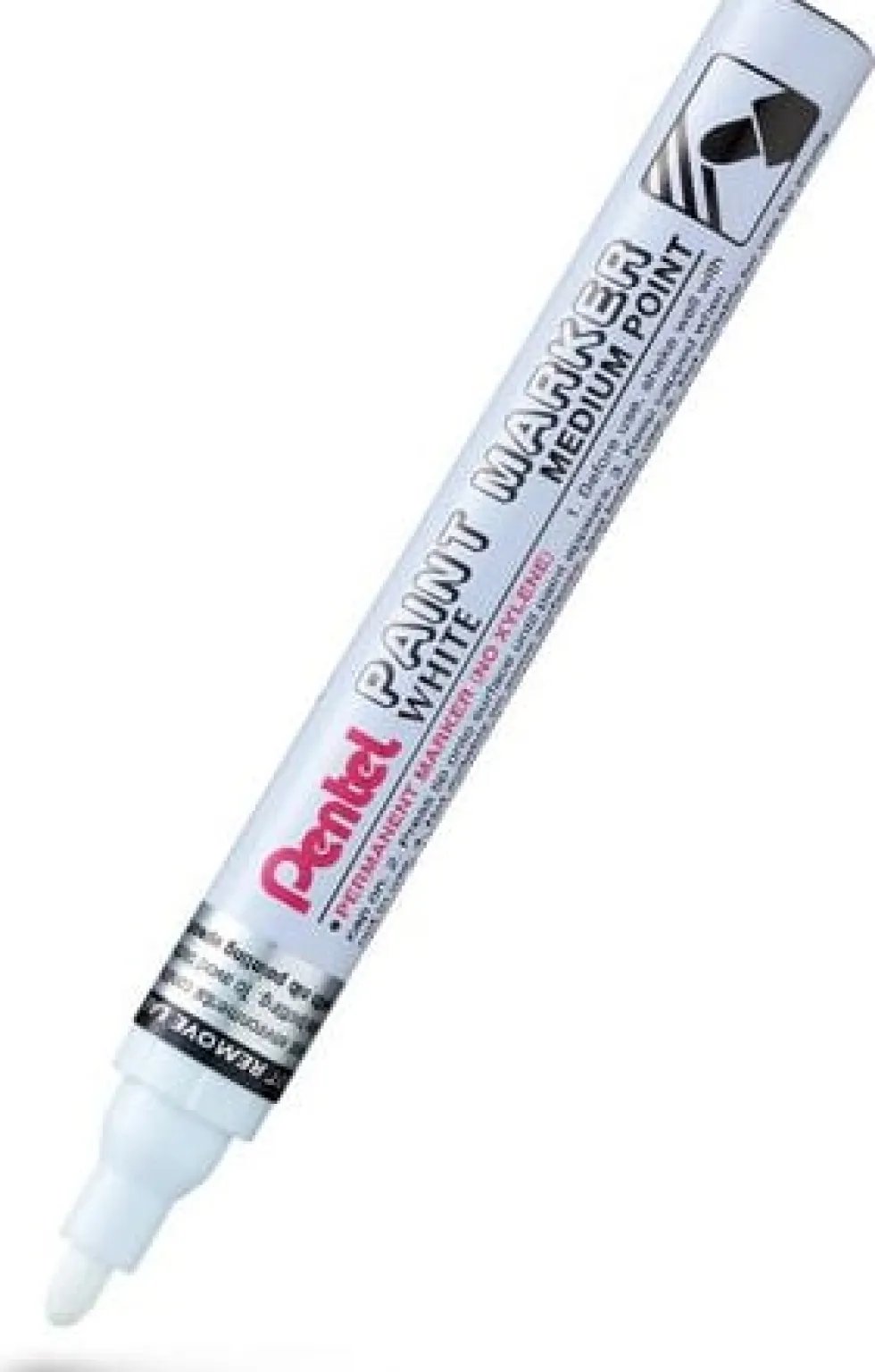 Märkpenna PENTEL Paint Marker rund vit