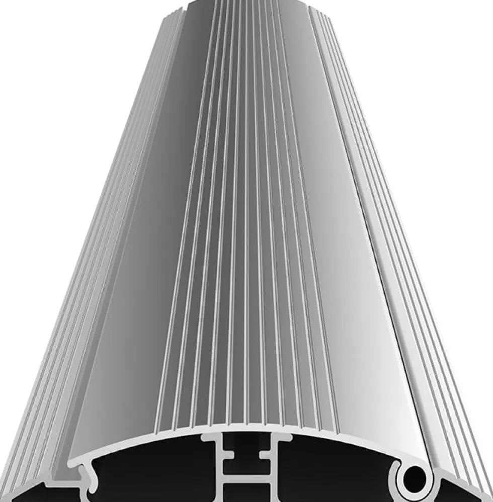 Multibrackets M - Kabelränna - golvmontering - 75 cm - aluminium