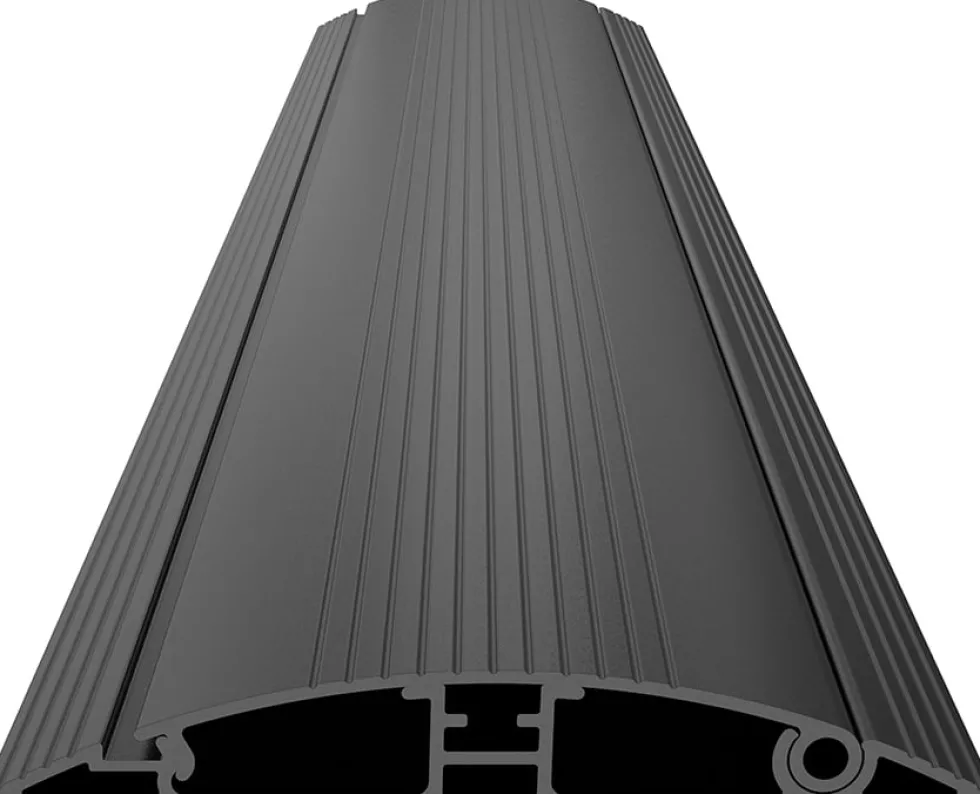 Multibrackets M - Kabelskydd - golvmontering - 75 cm - svart