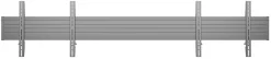 Multibrackets M - Monteringskomponent (monteringsskena, 4 armar)