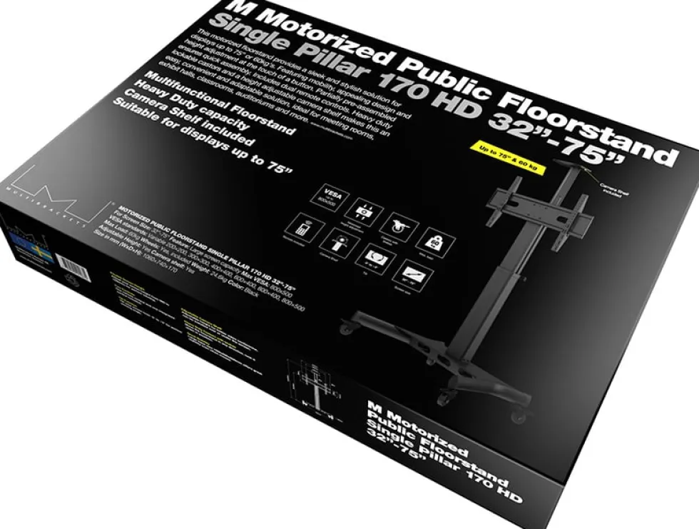 Multibrackets M Public 170 HD - Vagn - motoriserad - för