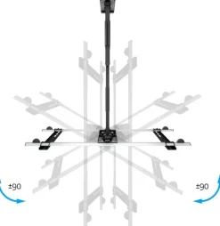 Multibrackets M VESA Flexarm Thin Large - Monteringssats