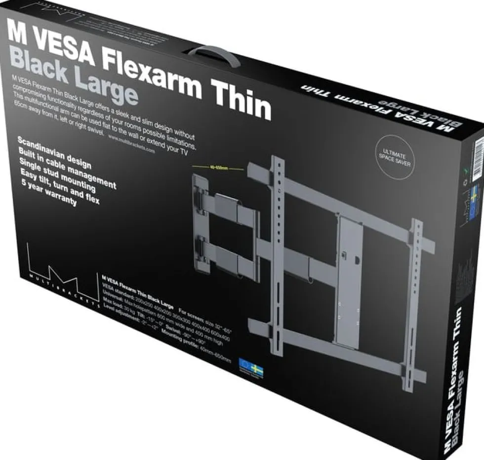 Multibrackets M VESA Flexarm Thin Large - Monteringssats