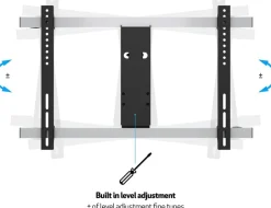 Multibrackets M VESA Flexarm Thin Large - Monteringssats