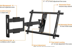 Multibrackets M VESA Flexarm Thin Large - Monteringssats