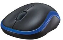 Mus Logitech M185 Blå, trådlös