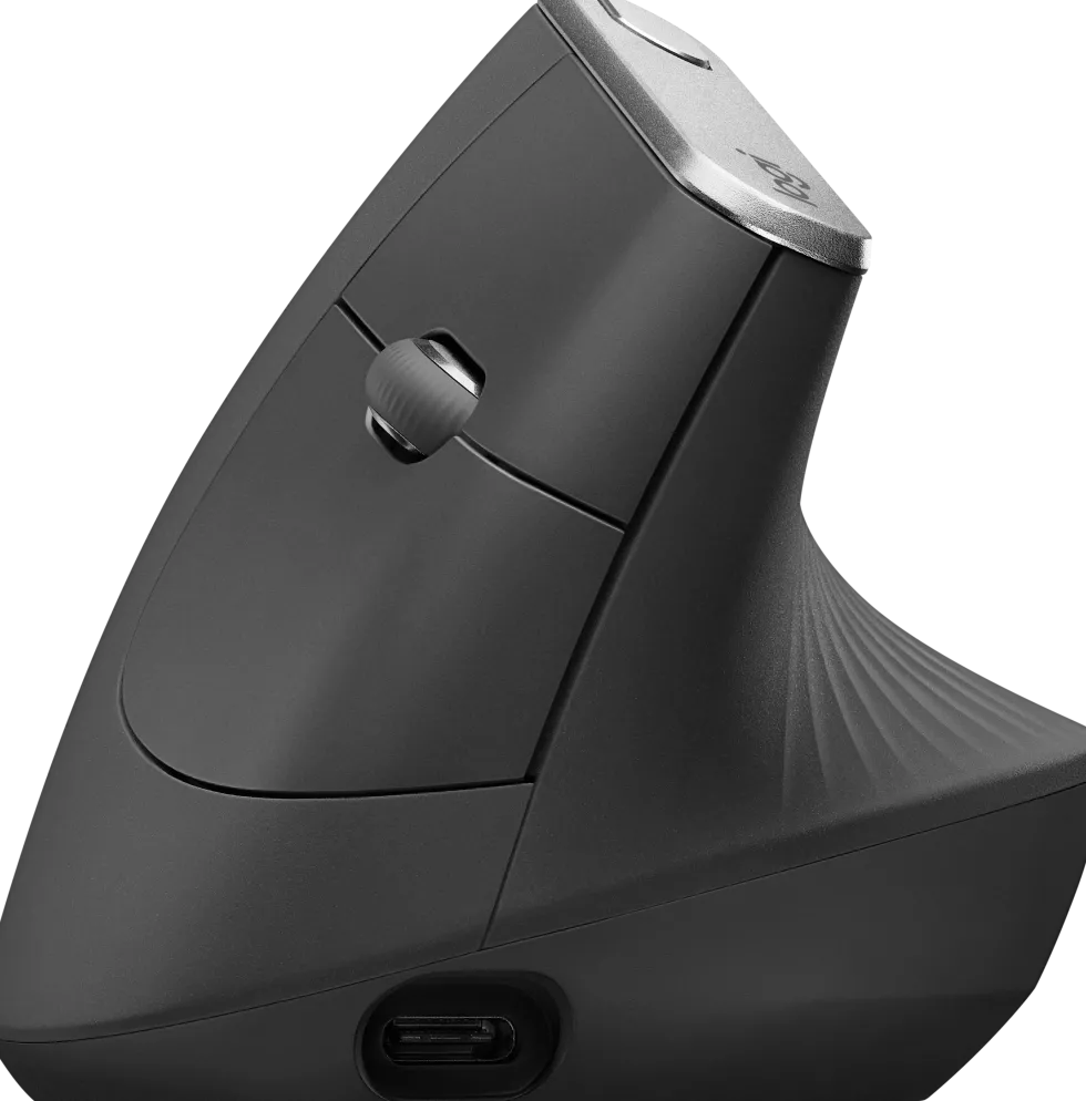Mus LOGITECH MX Vertical Ergonomic svart