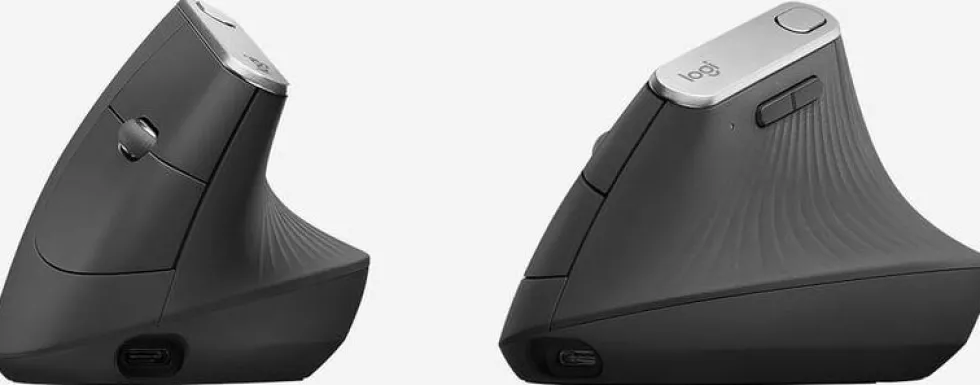 Mus LOGITECH MX Vertical Ergonomic svart
