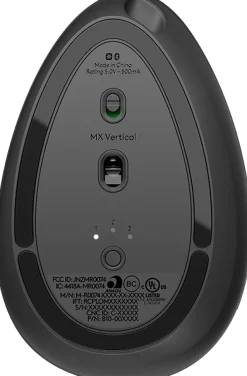 Mus LOGITECH MX Vertical Ergonomic svart