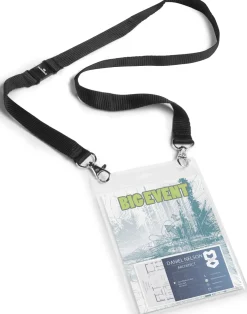 Namnskylt DURABLE A6 textilband 10/fp