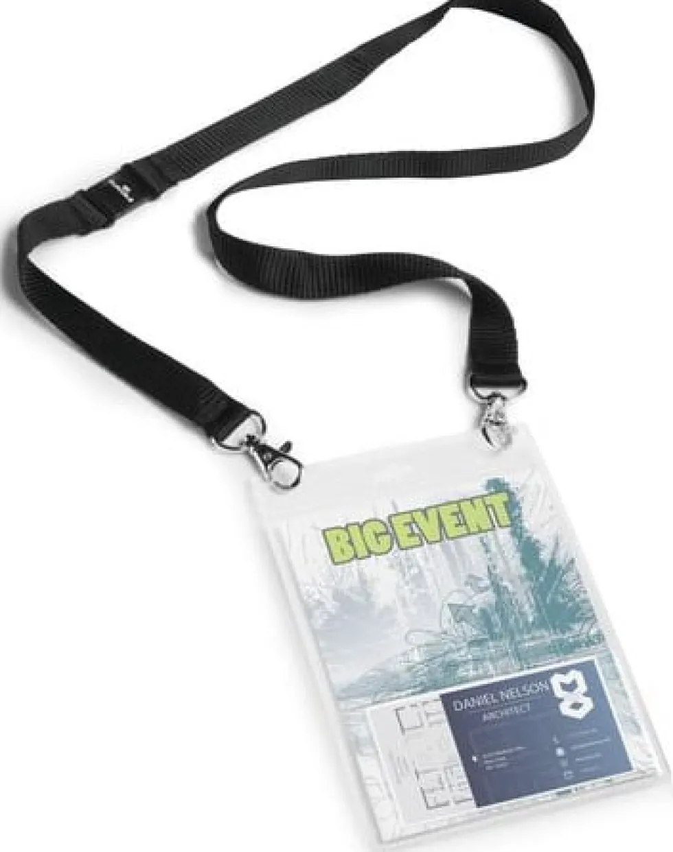 Namnskylt DURABLE A6 textilband 10/fp