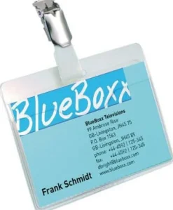 Namnskylt DURABLE vridbart 90x60mm 25/fp