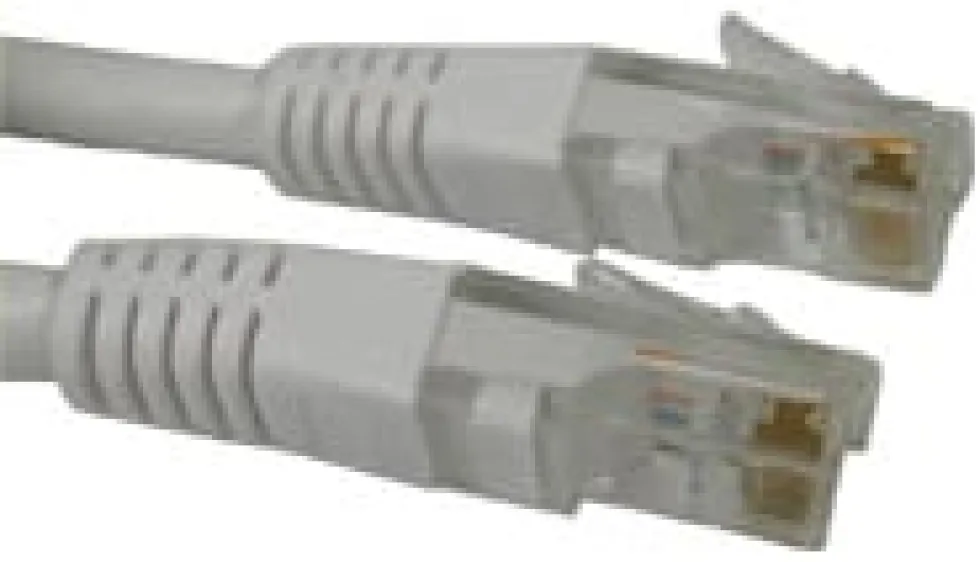 Network Cat6 UTP Cable, White (1m)