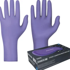 Nitrilhandske 980 indigo M 50/fp
