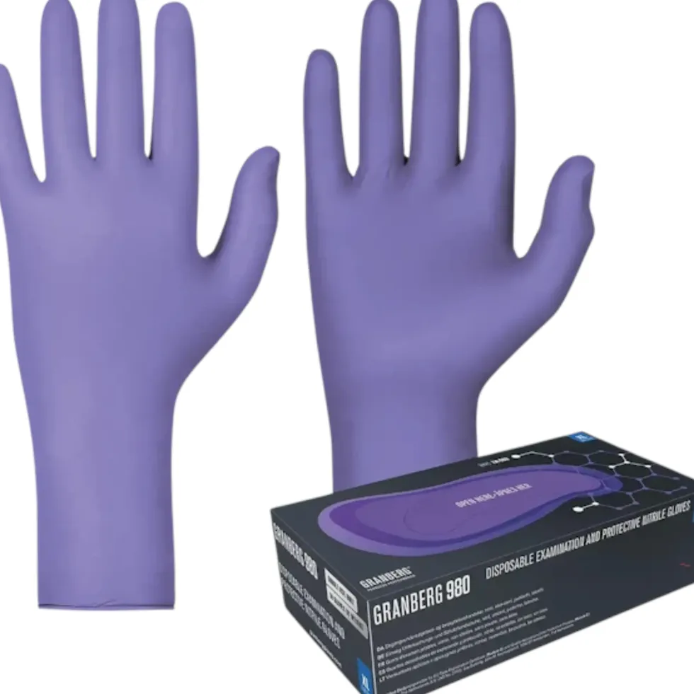 Nitrilhandske 980 indigo XL 50/fp