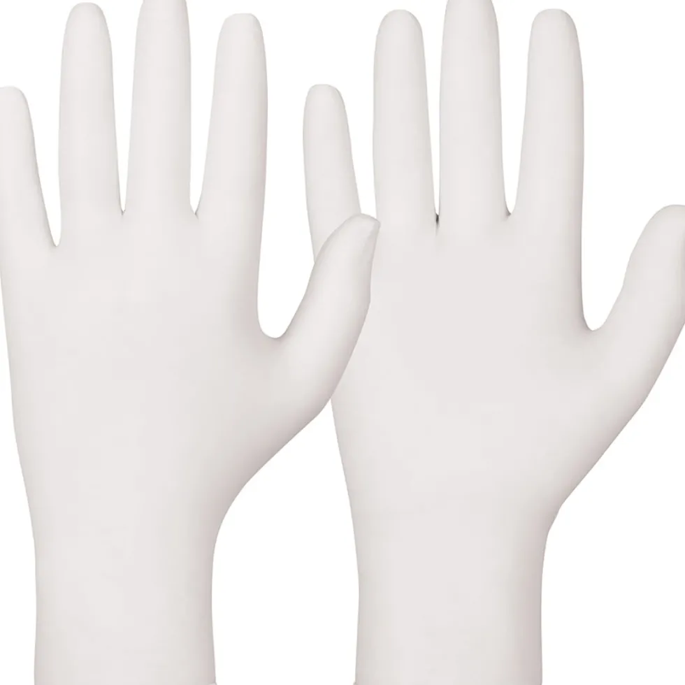 Nitrilhandske L 100/fp Vit