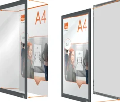 Nobo Impression Pro Affischram A4 Grafit