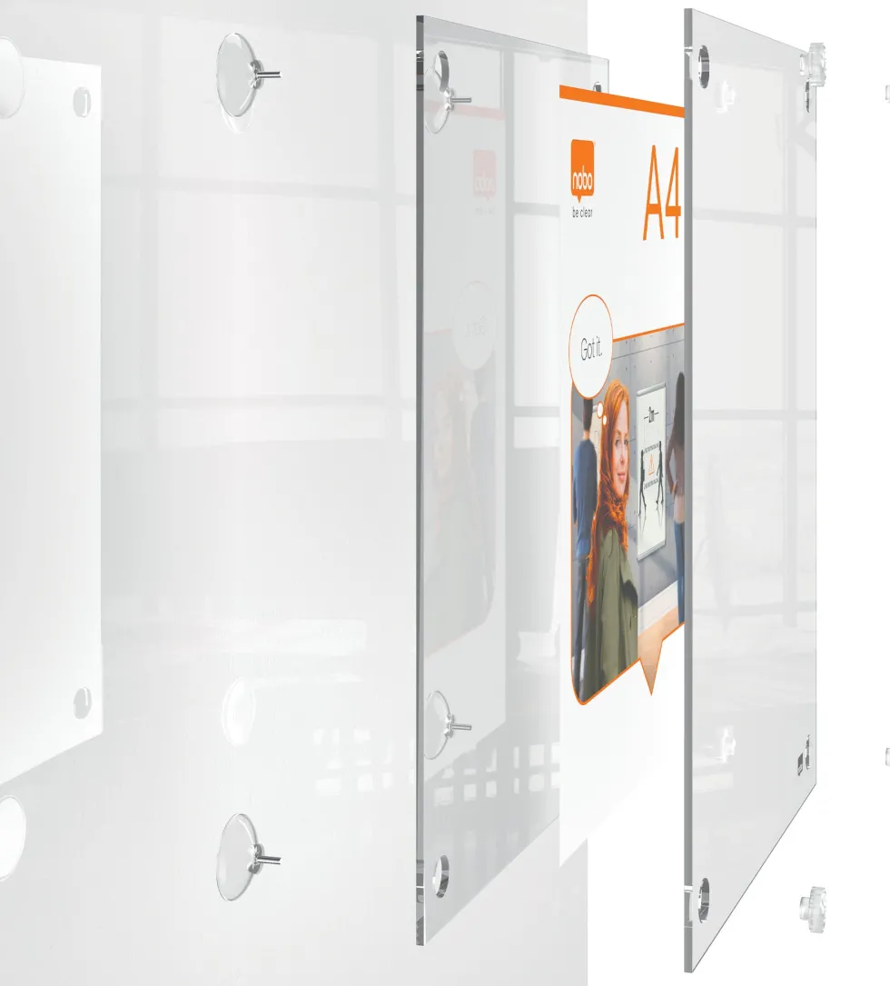 NOBO Skylt Premium Plus Akryl A3 sugprop