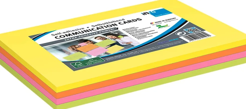Notes INFO X-Sticky 150x203mm 4/fp